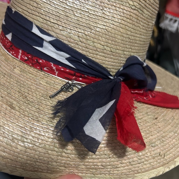 Never worn. Home made hat. One size fits all. Super cute for concert. - Picture 3 of 4